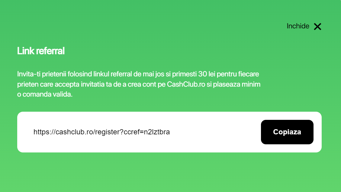 link referral platforma cashback
