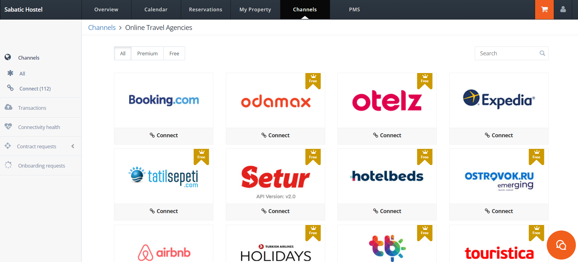 Platforma HotelRunner - Online Travel Agencies